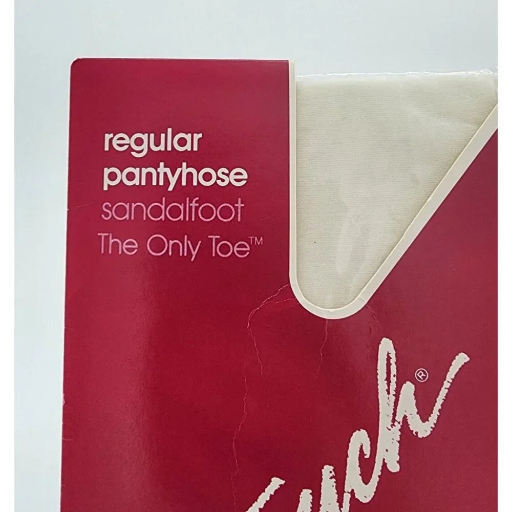 Vtg‎ Sears Nice Touch Silken Sheers Sandalfoot Pantyhose 